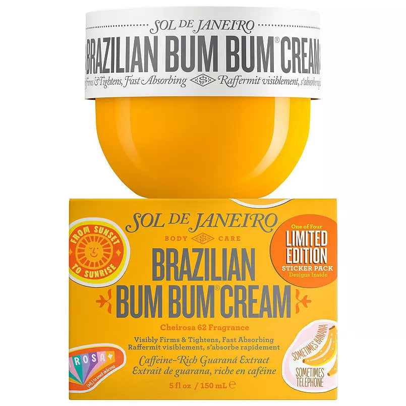 Sol de Janeiro Brazilian Bum Bum Visibly Firming Refillable Body Cream w/ Cheirosa '62. *Limited Edition*