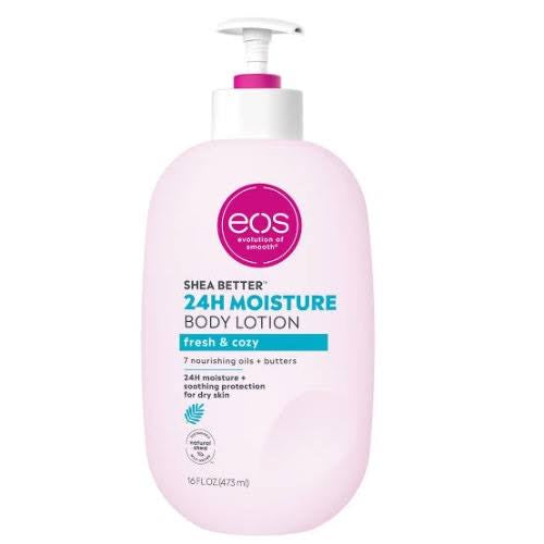 EOS Shea Better 24H Moisture Body Lotion - Fresh + Cozy (16fl.oz)