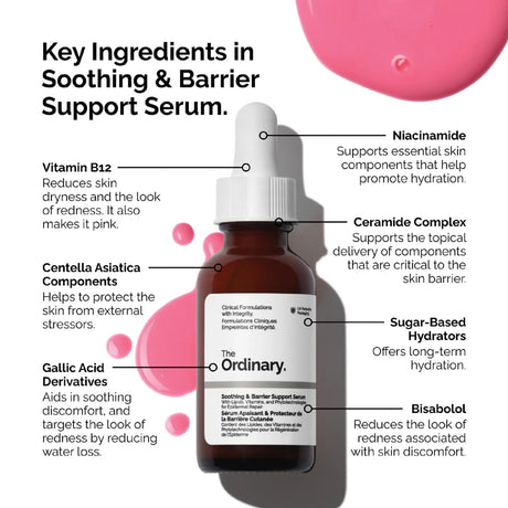 The Ordinary Soothing & Barrier Support Serum (30ml) benefits